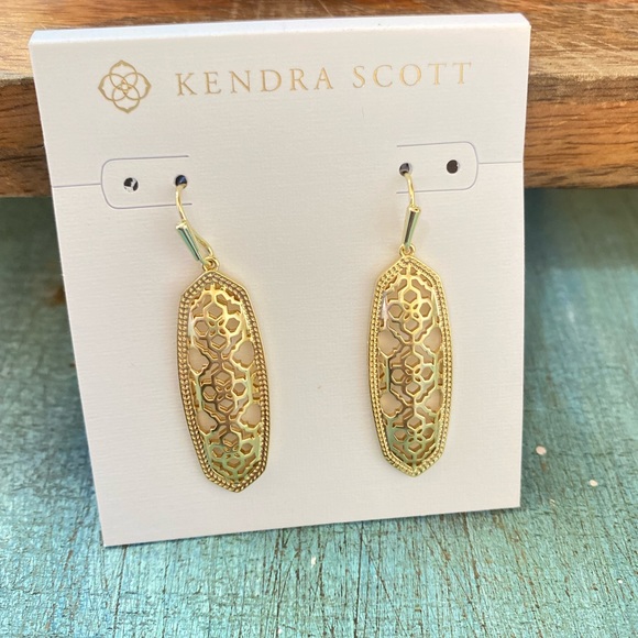 Kendra Scott Jewelry Kendra Scott Brenna Gold Fill Earrings Poshmark